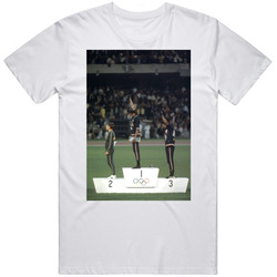 Tommie Smith John Carlos Black Power T Shirt
