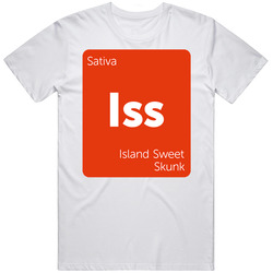 Island Sweet Skunk Sativa Strain Weed T Shirt