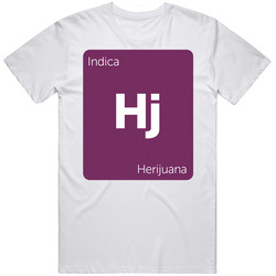 Herijuana Indica Strain Weed T Shirt