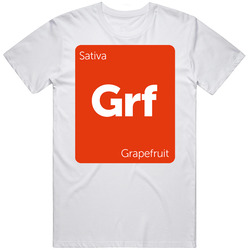Grapefruit Sativa Strain Weed T Shirt
