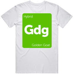Golden Goat Hybrid Strain Weed T Shirt