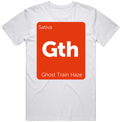 Ghost Train Haze Sativa Strain Weed T Shirt