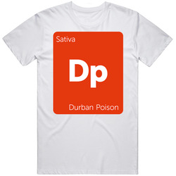 Durban Poison Sativa Strain Weed T Shirt