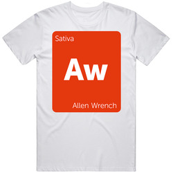 Allen Wrench Sativa Strain Weed T Shirt