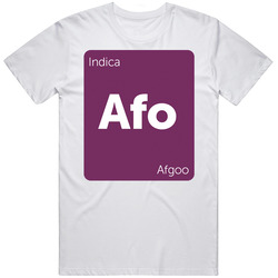 Afgoo Indica Strain Weed T Shirt