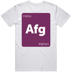 Afghani Indica Strain Weed T Shirt