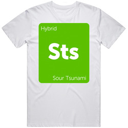 Sour Tsunami Hybrid Strain Weed T Shirt