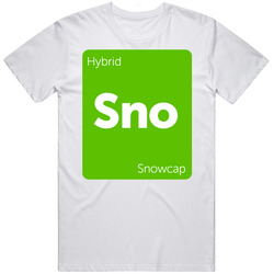 Snowcap Hybrid Strain Weed T Shirt