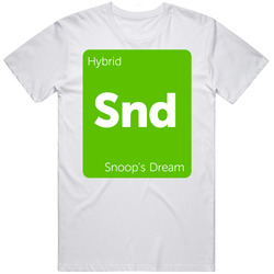 Snoops Dream Hybrid Strain Weed T Shirt