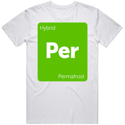 Permafrost Hybrid Strain Weed T Shirt