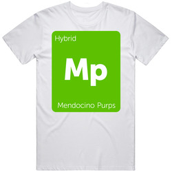 Mendocino Purps Hybrid Strain Weed T Shirt