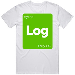 Larry Og Hybrid Strain Weed T Shirt
