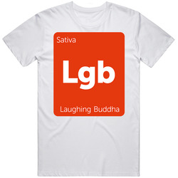 Laughing Buddah Sativa Strain Weed T Shirt