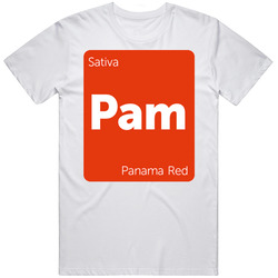 Panama Red Sativa Strain Weed T Shirt