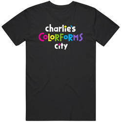 Charlie's Colorforms City Netflix Original Series Fan T Shirt