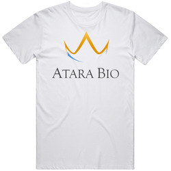 Atara Biotherapeutics Nasdaq Company Logo Employee Fan T Shirt