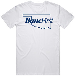 Bancfirst Corporation Bank Nasdaq Company Logo Employee Fan T Shirt