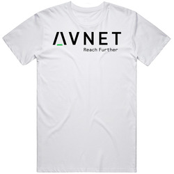 Avnet Inc Nasdaq Company Logo Employee Fan T Shirt