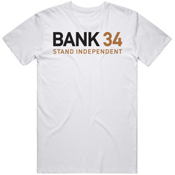 Bancorp 34 Bank Nasdaq Company Logo Employee Fan T Shirt