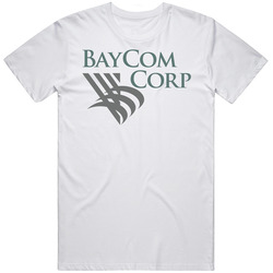 Baycom Corp Nasdaq Company Logo Employee Fan T Shirt