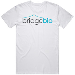 Bridgebio Pharma Nasdaq Company Logo Employee Fan T Shirt