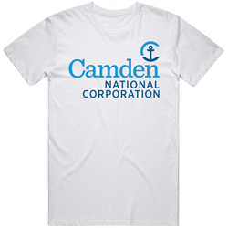 Camden National Corporation Nasdaq Company Logo Employee Fan T Shirt