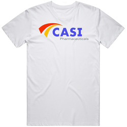 Casi Pharmaceuticals Nasdaq Company Logo Employee Fan T Shirt