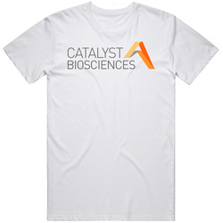 Catalyst Biosciences Nasdaq Company Logo Employee Fan T Shirt