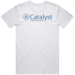 Catalyst Pharmaceuticals Nasdaq Company Logo Employee Fan T Shirt