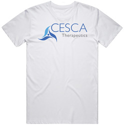 Cesca Therapeutics Nasdaq Company Logo Employee Fan T Shirt
