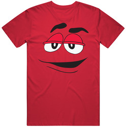 Red Mm Candy Chocolate T Shirt