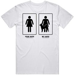 Your Wife My Wife Akita Dog Puppy Lover T Shirt