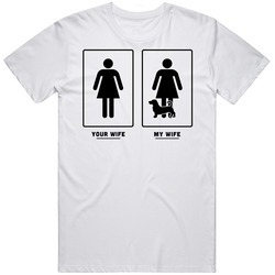 Your Wife My Wife Basset Hound Dog Puppy Lover T Shirt