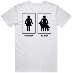 Your Wife My Wife Belgian Malinois Dog Puppy Lover T Shirt