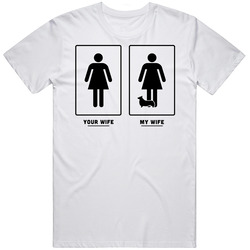 Your Wife My Wife Corgi Dog Puppy Lover T Shirt