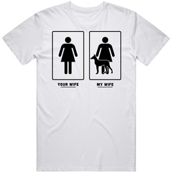 Your Wife My Wife Doberman Dog Puppy Lover T Shirt
