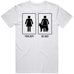 Your Wife My Wife Husky Dog Puppy Lover T Shirt