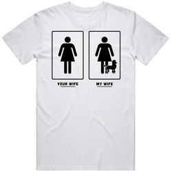 Your Wife My Wife Poodle Dog Puppy Lover T Shirt