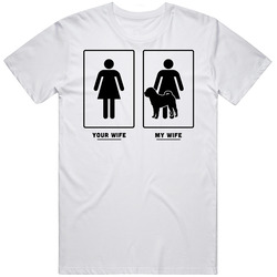 Your Wife My Wife Shar Pei Dog Puppy Lover T Shirt