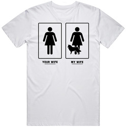 Your Wife My Wife Shetland Sheepdog Dog Puppy Lover T Shirt