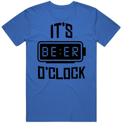 It's Beer Oclock Funny Drinking T Shirt