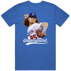 Dustin May Gingergaard La Baseball Fan T Shirt