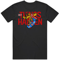 Hey Things Happen Alf Vintage Retro T Shirt