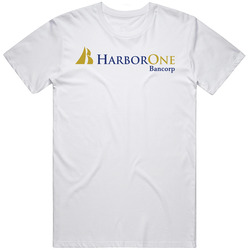 Harborone Bancorp Inc Nasdaq Company Logo Employee Fan T Shirt
