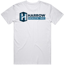 Harrow Health Inc Nasdaq Company Logo Employee Fan T Shirt