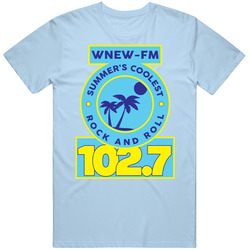 80s Screen Stars 102 7 Wnew Fm Summer Rock Roll Radio Music T Shirt