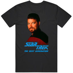 1994 Star Trek Next Generations Commander William Riker T Shirt