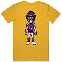 Adam Thielen Minnesota Football Cartoon T Shirt