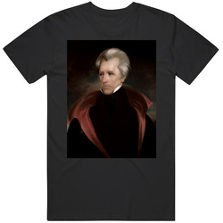 Trump Portrait Of President Andrew Jackson Oval Office T Shirt