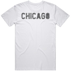Chicago Neighborhoods Typography City T Shirt